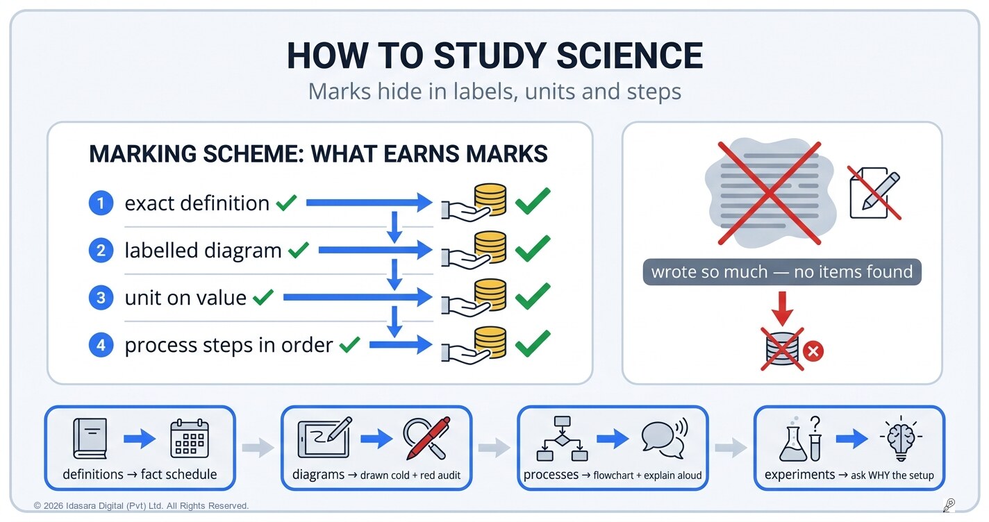 How to Study Science: The Subject Where Marks Hide in Labels and Units